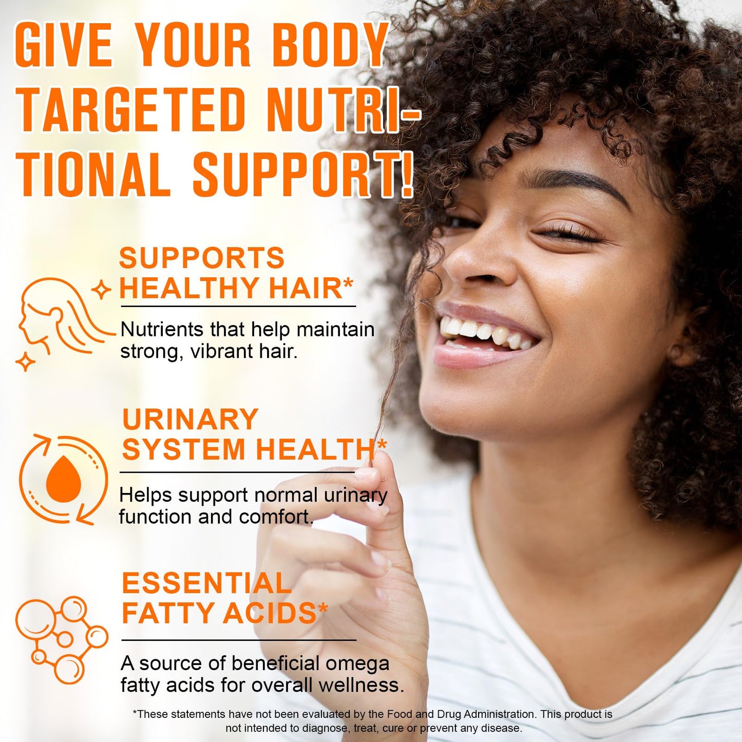 MXCZBSM 2-in-1 Pumpkin Seed Oil with Saw Palmetto – Hair & Prostate Health, 300 Softgels