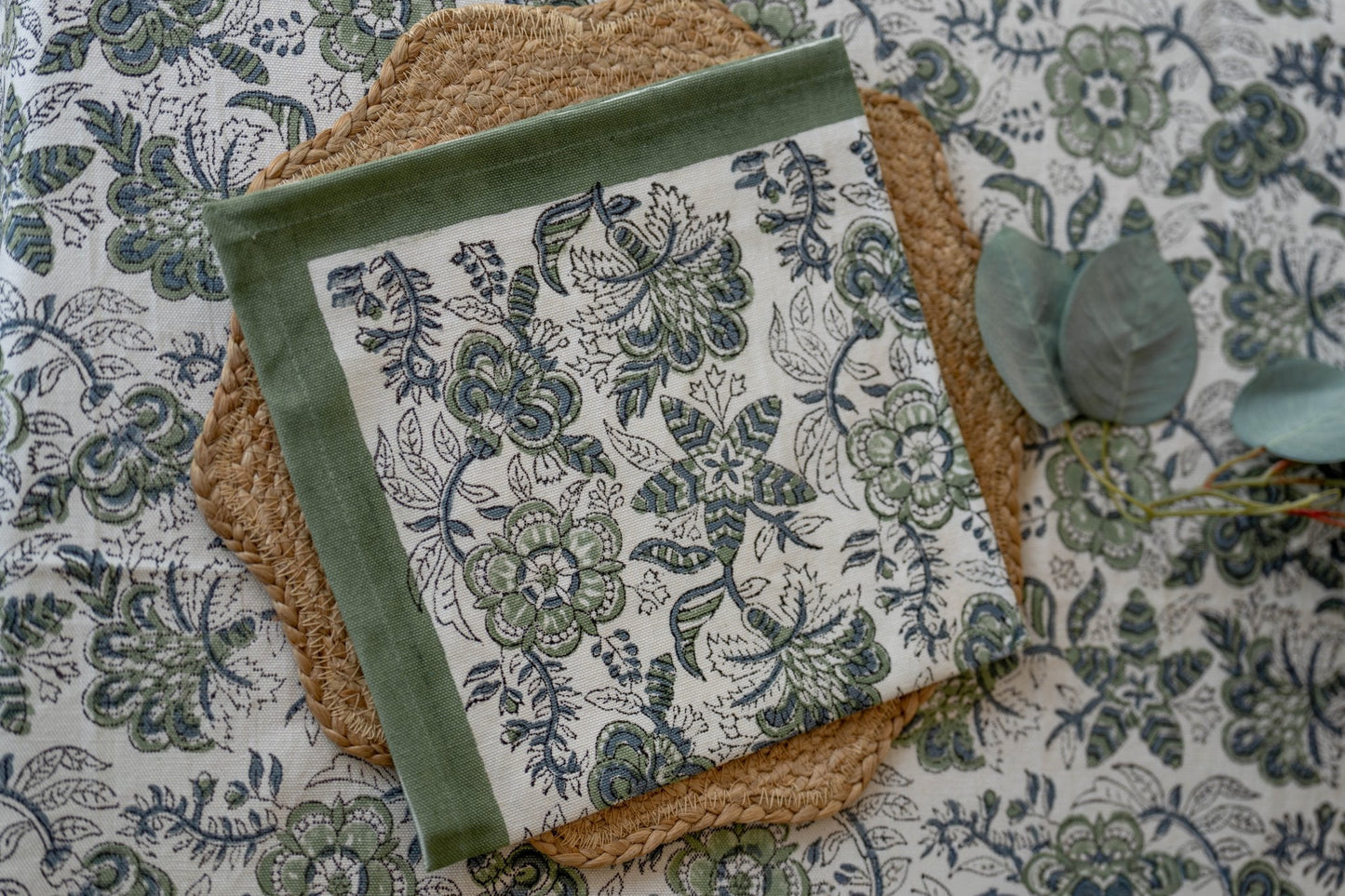 Napkins - Coromandel Sage Sloe Set of 4