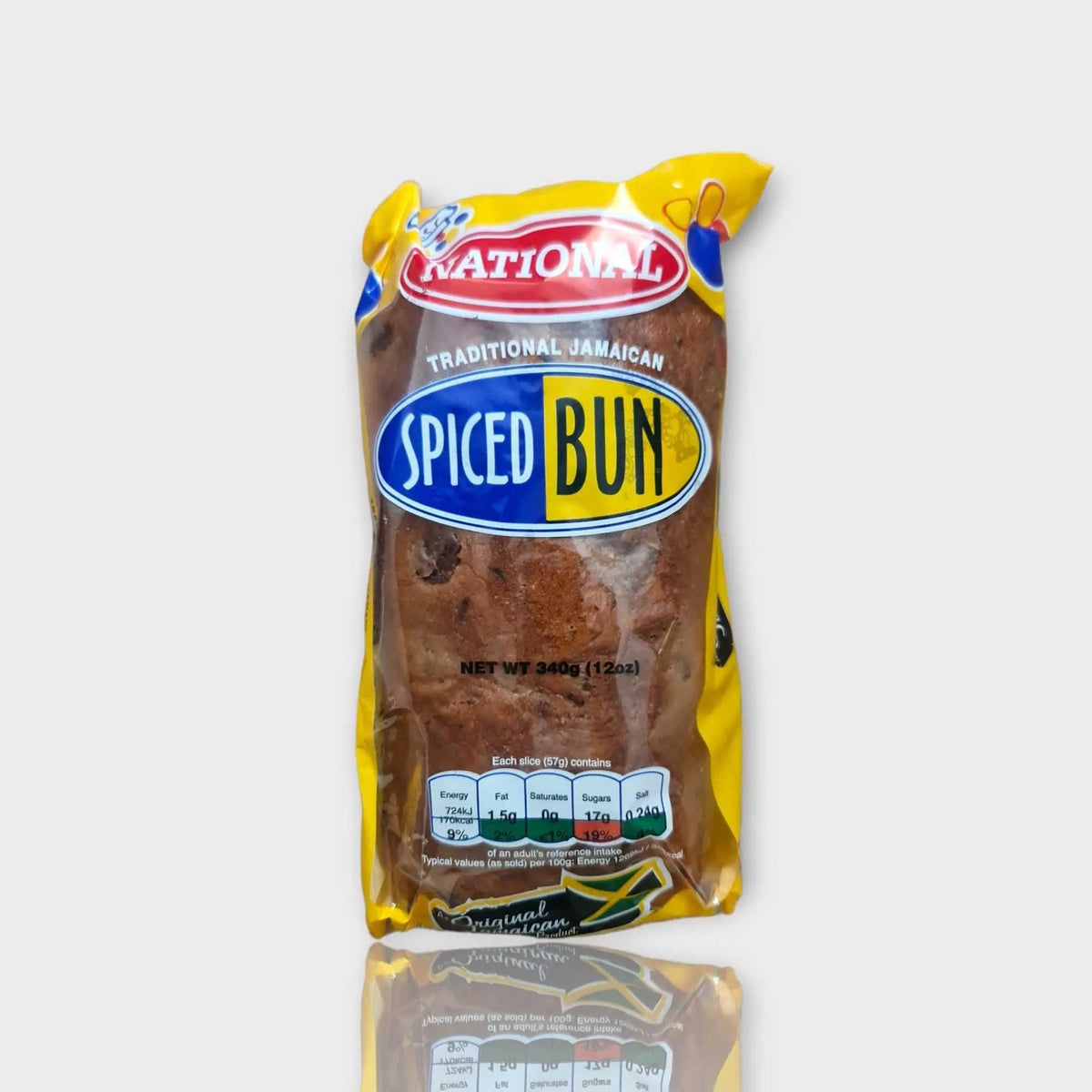 National Traditional Jamaican Spiced Bun 340g
