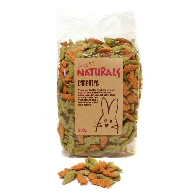 Rosewood Naturals Carrotys Small Animal Treats 200g - Case of 8