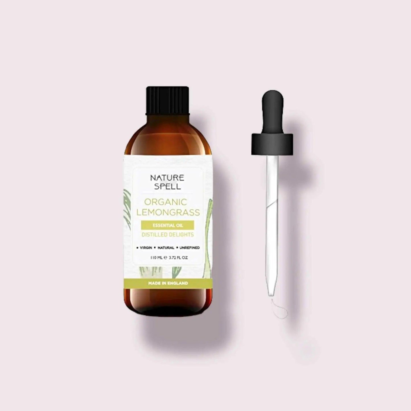 Nature Spell Lemongrass Organic Essential Oil 110 ml