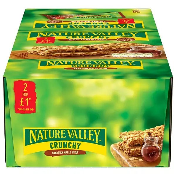 Nature Valley Crunchy Canadian Maple Syrup 18 x 42g (756g) (Case of 18)