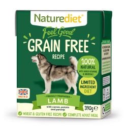 Naturediet Feel Good Grain Free Lamb 390g