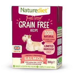 Naturediet Feel Good Grain Free Salmon 200g