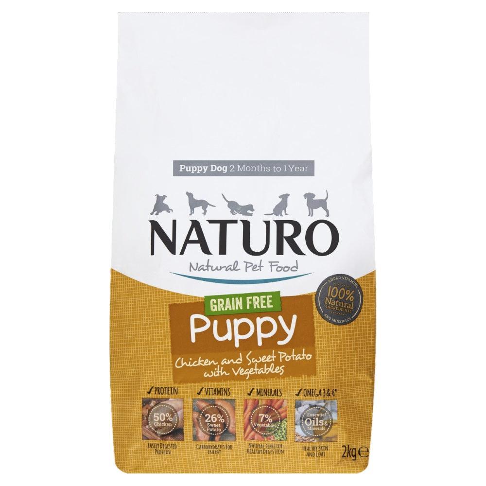 Naturo Puppy Grain Free Chicken with Sweet Potato and Vegetables 2kg - Case of 4