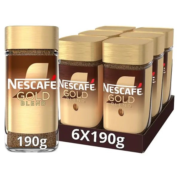 Nescafe Gold Blend Instant Coffee 190g (Case of 6)