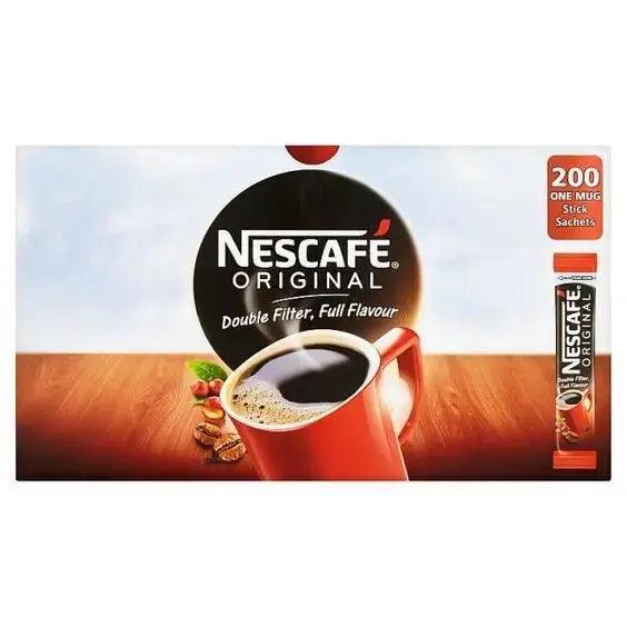 NESCAFE Original Instant Coffee, 200 Sachets x 1.8g