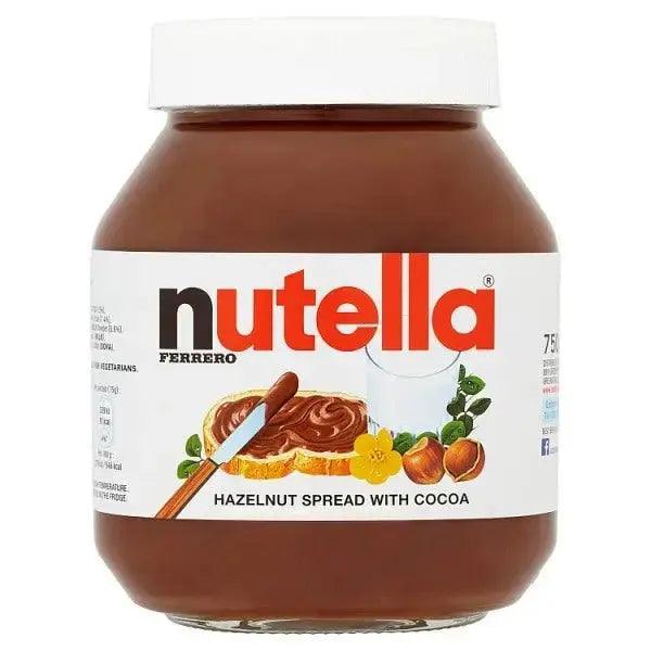Nutella Hazelnut and Chocolate Spread Jar 750g