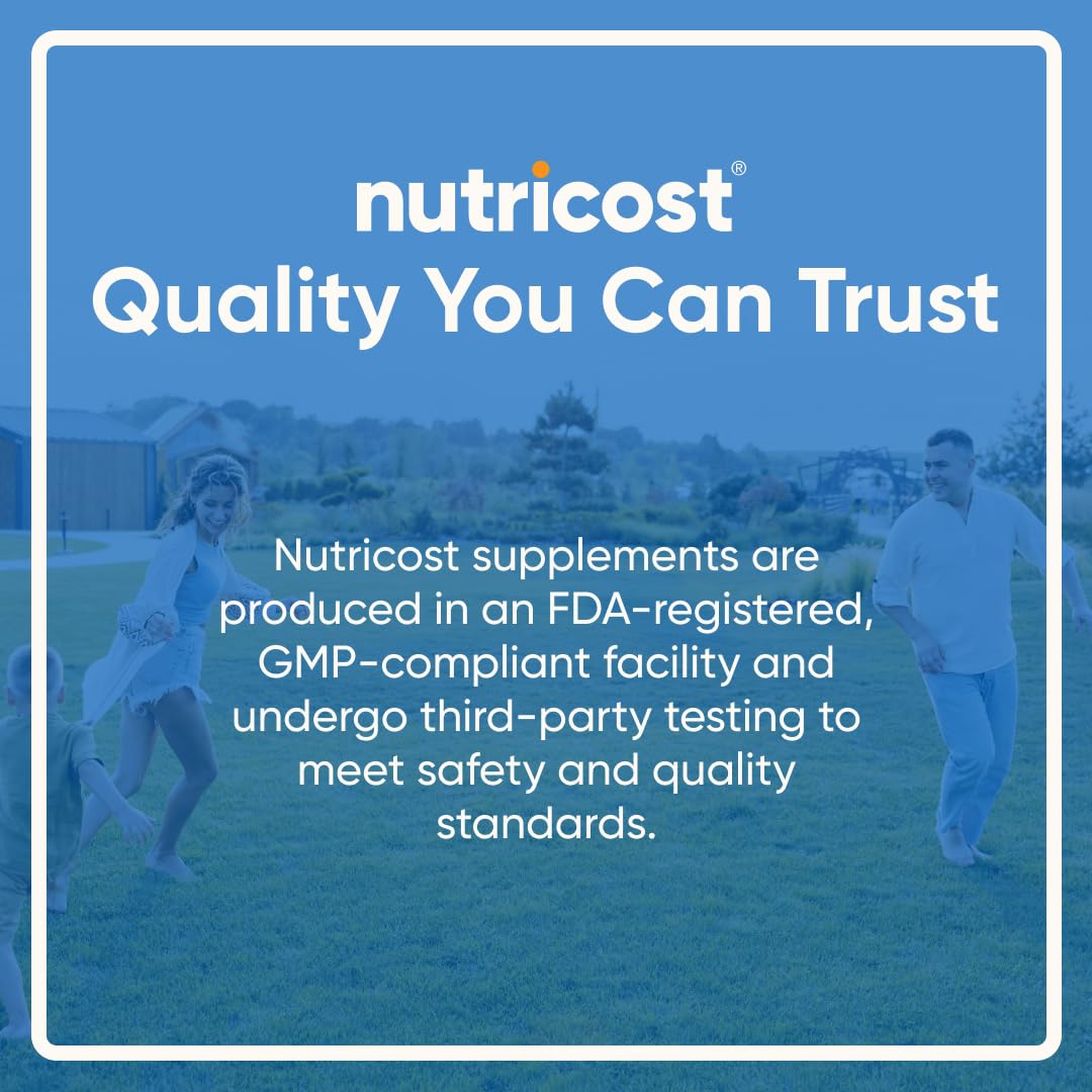 Nutricost High Potency Vitamin B Complex 462mg | 120 Veggie Capsules + Vitamin C