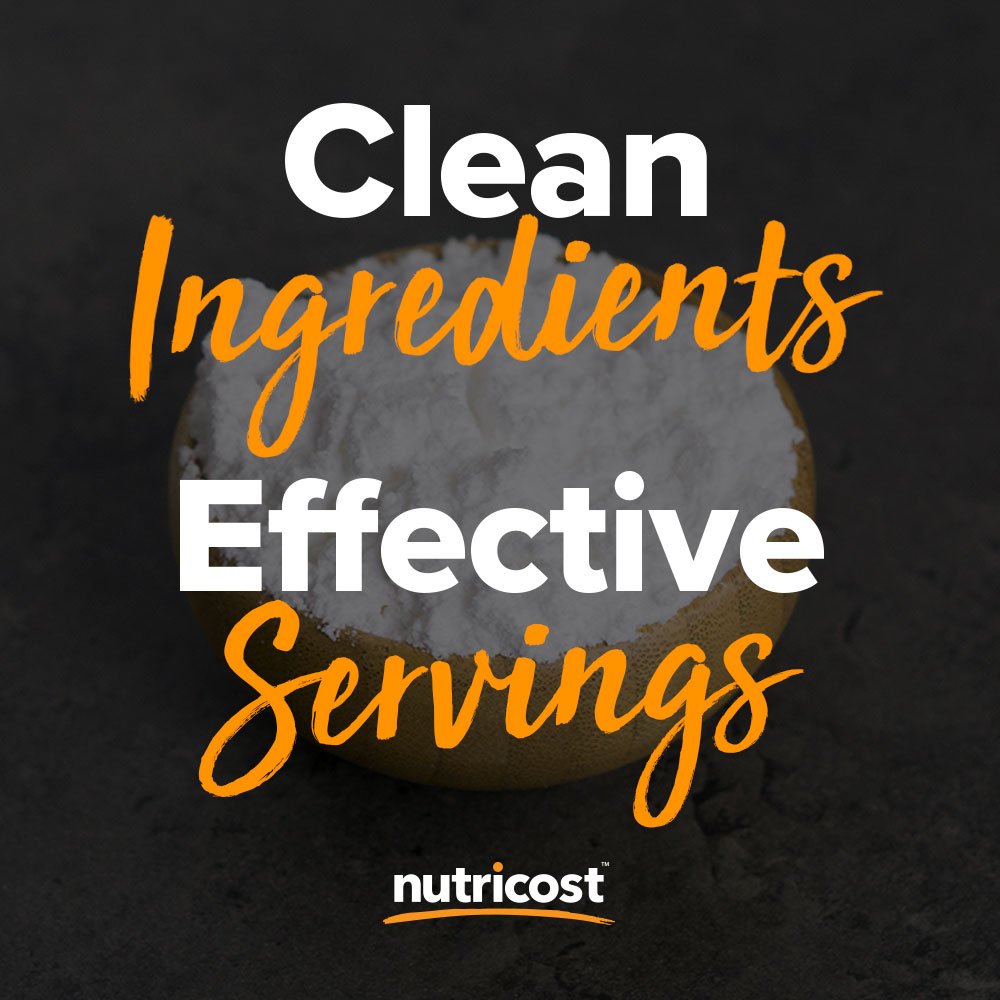 Nutricost L-Glutamine Powder 1 KG - Unflavored, Non-GMO, Gluten Free