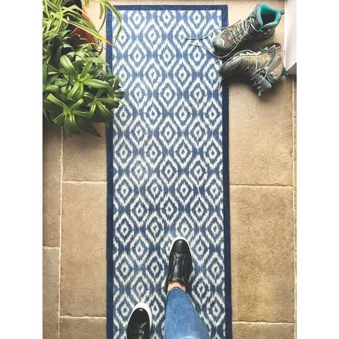 Geometric Washable Mat and Runner
