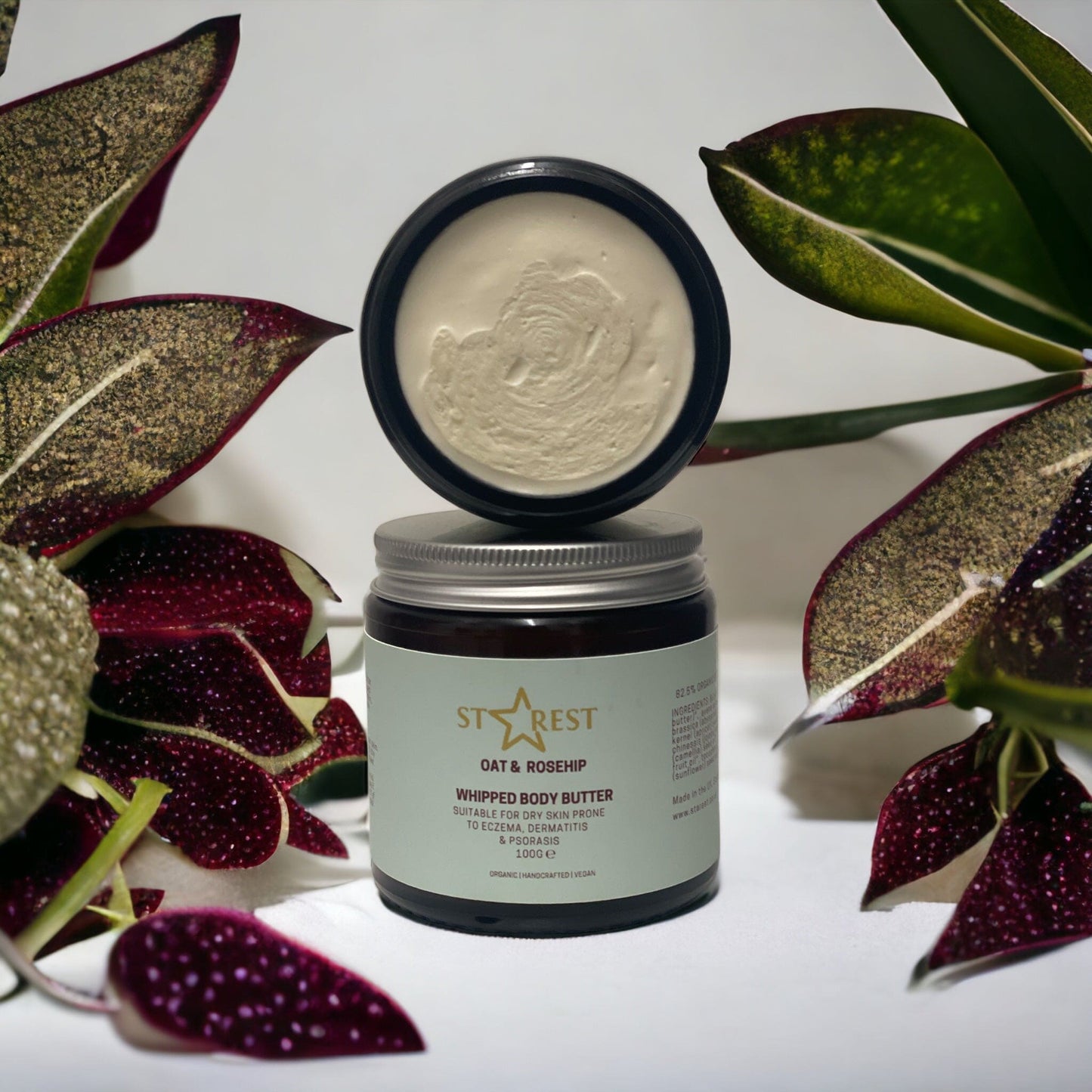 Oat and Rosehip Whipped Body Butter