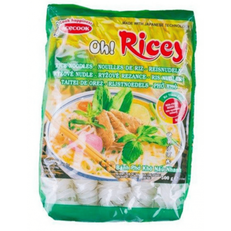 ACECOOK OH! RICEY Rice Noodle Banh Pho Kho Nau Nhanh 500g