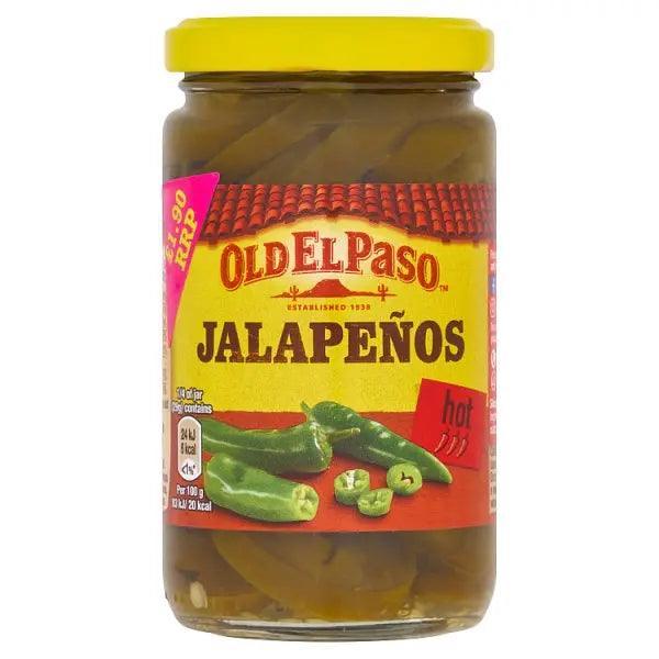 Old El Paso Jalapeños 215g (Case of 4)