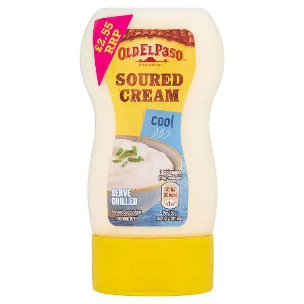 Old El Paso Soured Cream 230g (Case of 4)