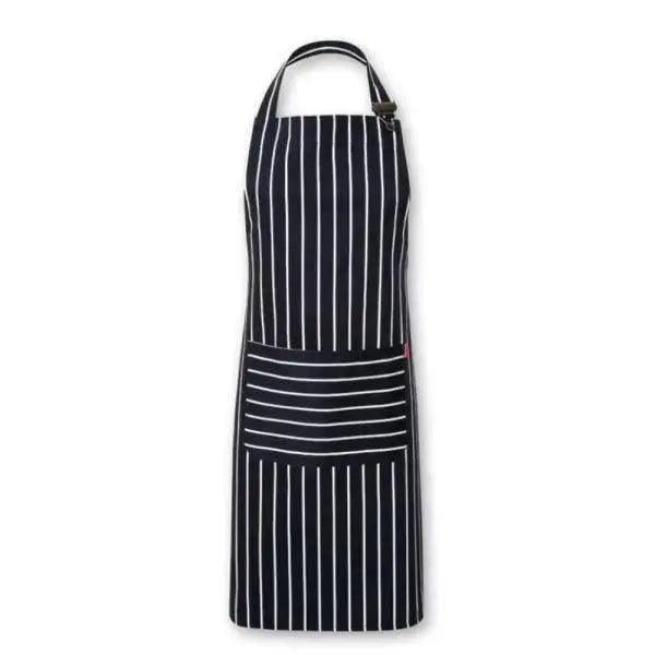 Oliver Harvey Front of House Apron Navy, Navy-White, Grey