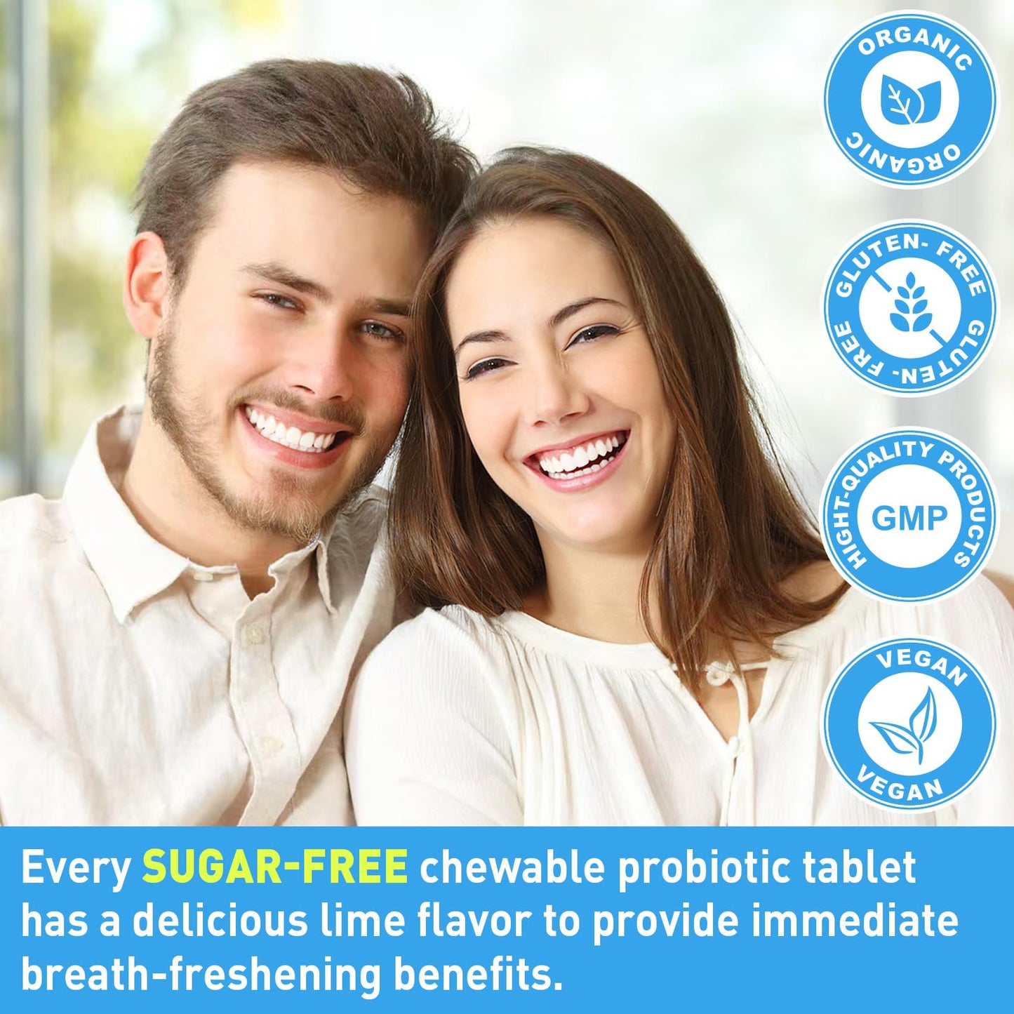 Oral Probiotics for Mouth Bad Breath 11B CFU – 2 Pack