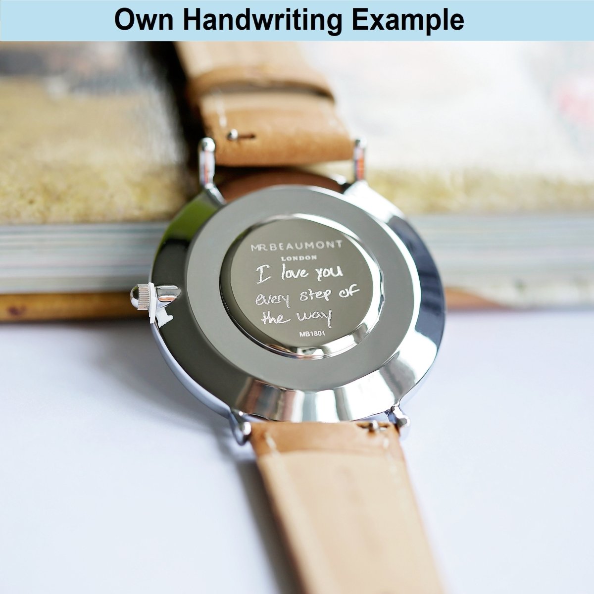 Own Handwriting Small Elie Beaumont Dark Grey Ladies Watch