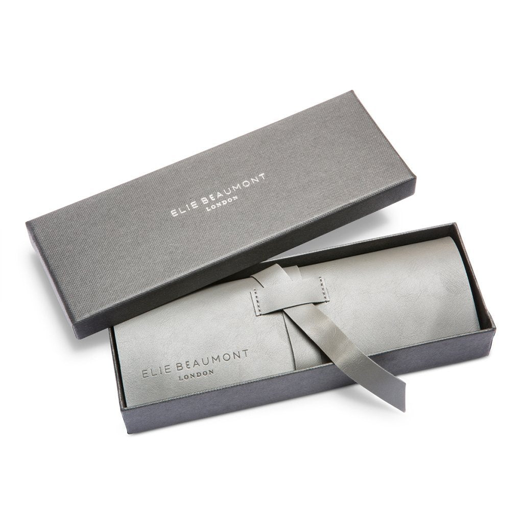 Own Handwriting Small Elie Beaumont Dark Grey Ladies Watch