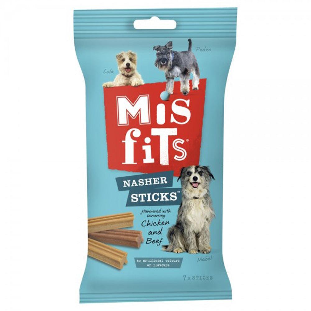 Pedigree Misfits Nasher Sticks Medium 175g - Case of 10