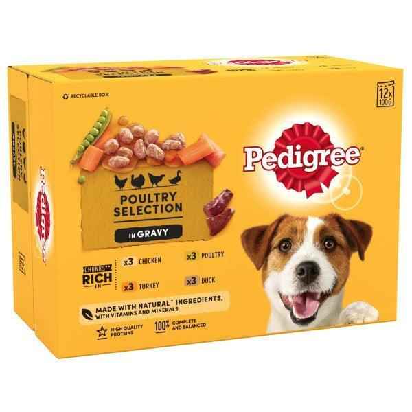 Pedigree Pch Adult Mix Gravy 4x12x100g