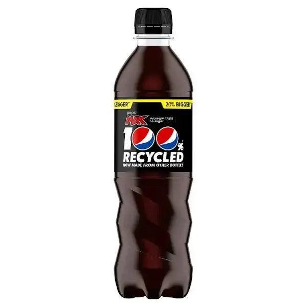 Pepsi Max No Sugar Cola Bottle 12 x 600ml (Case of 12)