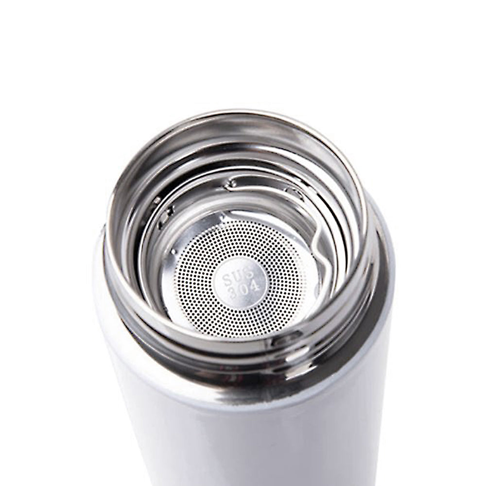 Personalised Thermos With Temperature Display In Black