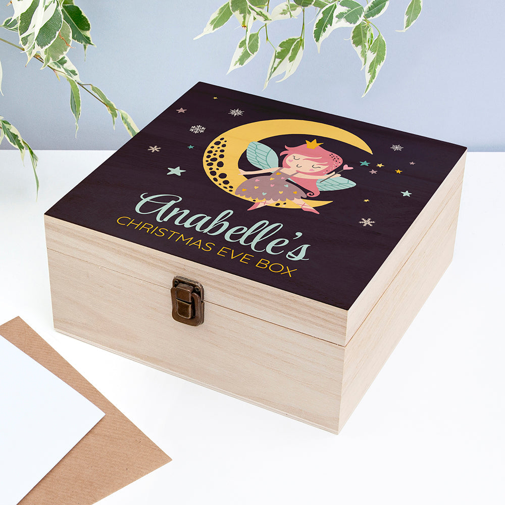 Personalised Fairy Christmas Eve Box - Medium