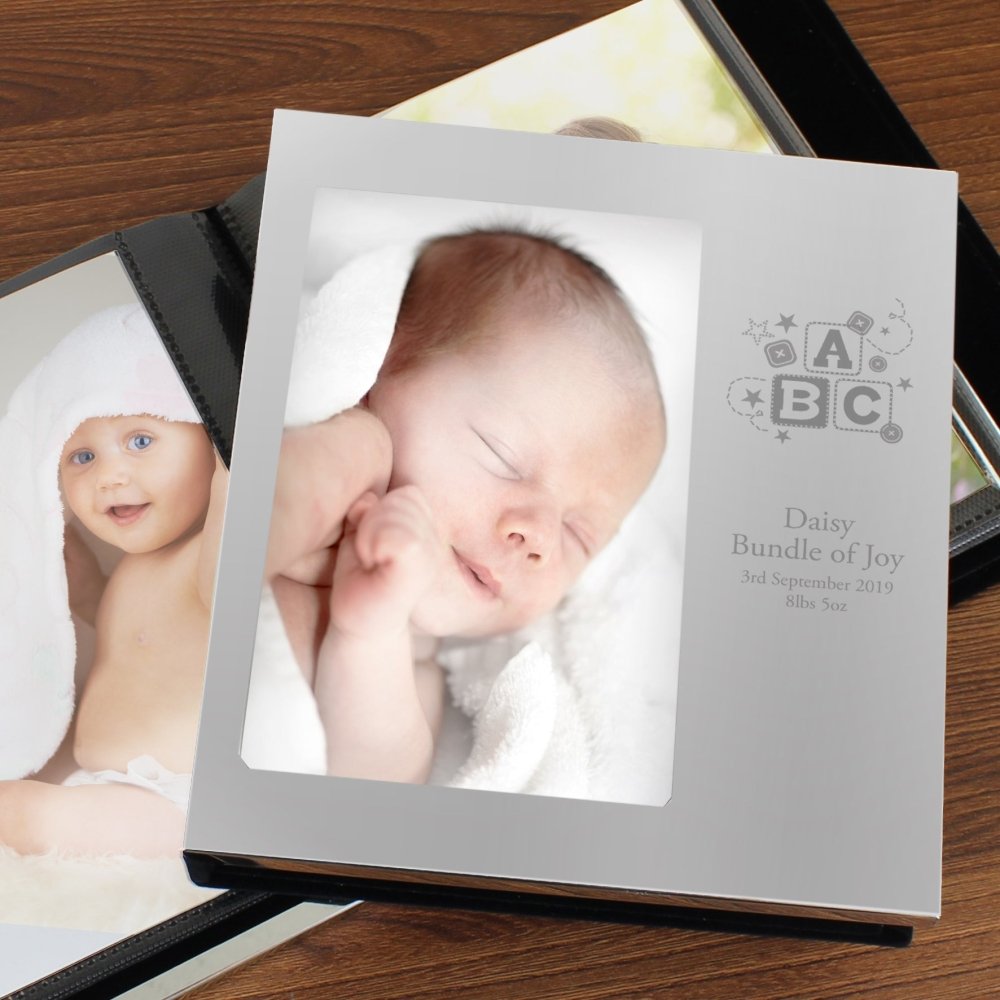 Personalised Abc 4x6 Inch Photo Frame Album