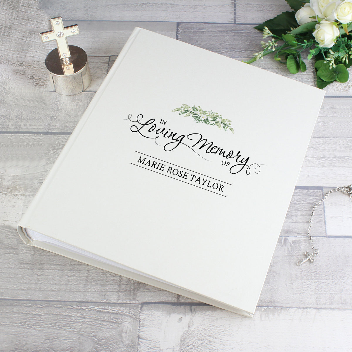 Personalised In Loving Memory Traditional Album