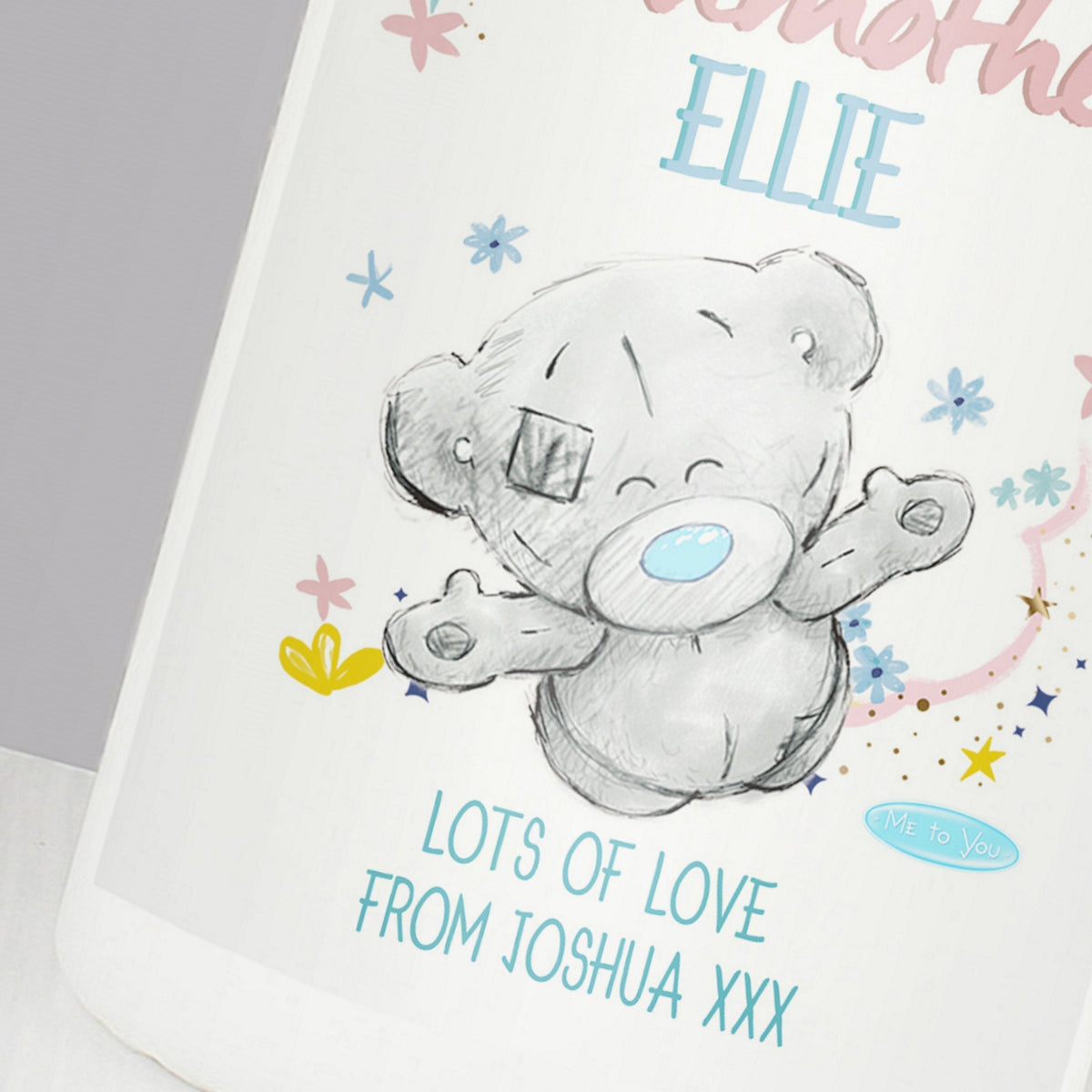 Personalised Me To You Godmother Pillar Candle