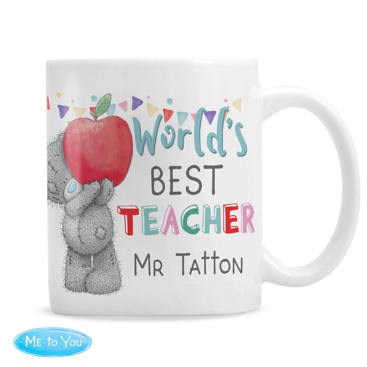 Personalised Me To You World's Best Teacher Mug