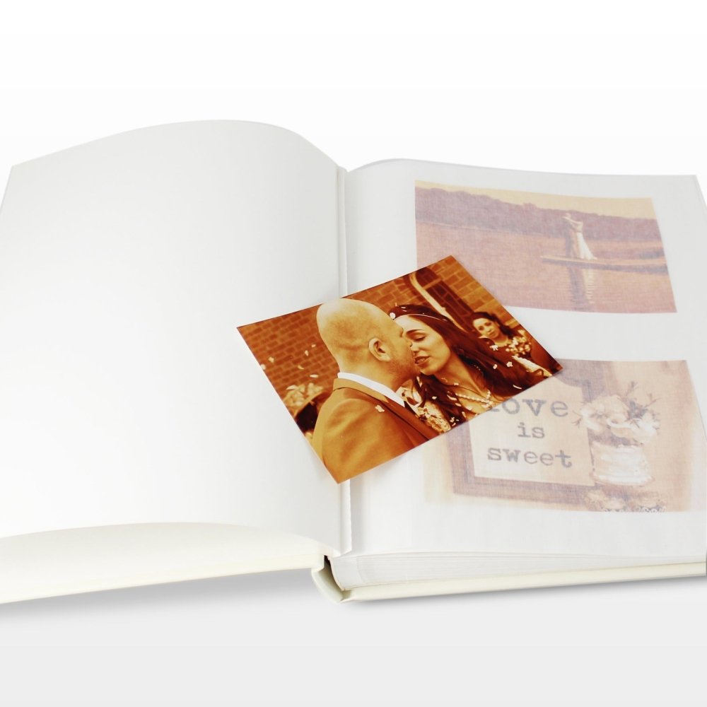 Personalised Silver Traditional Photo Album