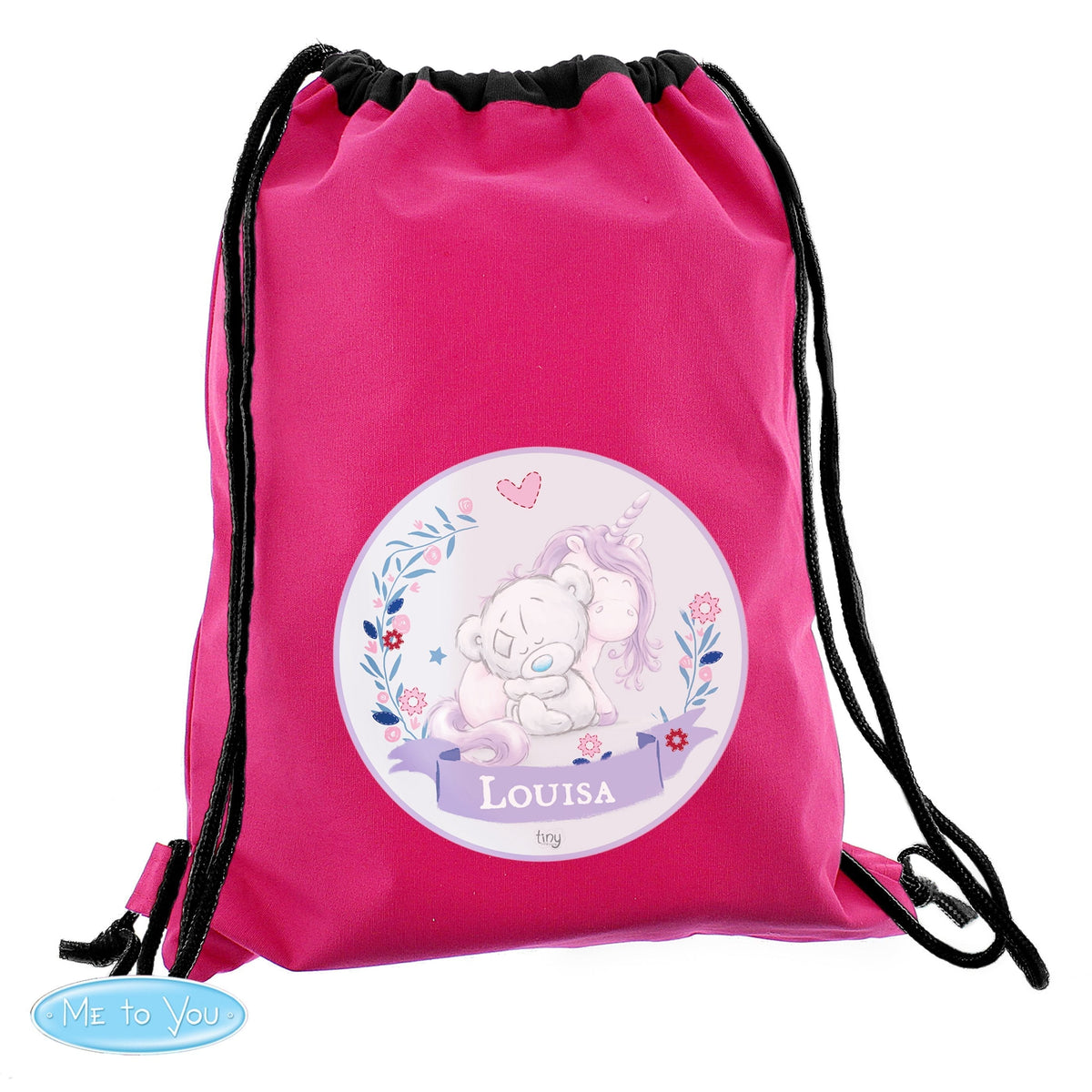 Personalised Tiny Tatty Teddy Unicorn Swim & School Bag