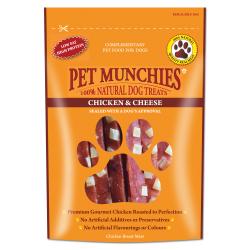 Pet Munchies Chicken & Cheese 90g