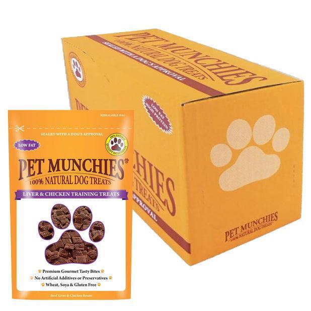 Pet Munchies Liver Training Treat 50g - Case of 8