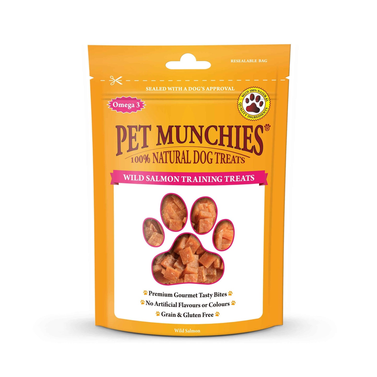 Pet Munchies Training Treat Salmon 8x50g
