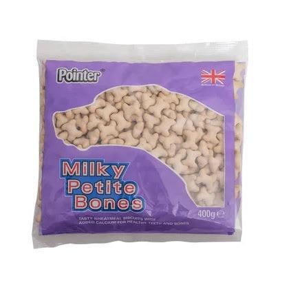 Pointer Milky Petite Bones 400g - Case of 6