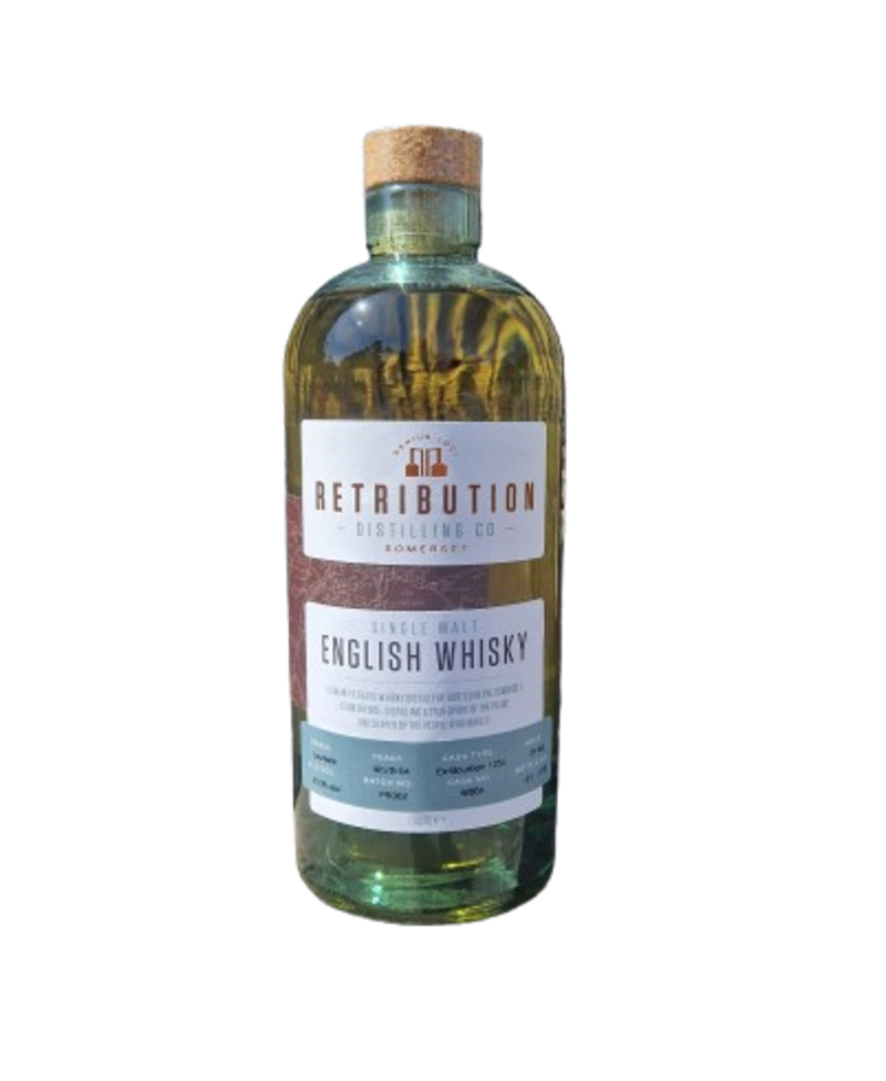 Retribution Distilling Co Single Malt English Whisky PR003 Oloroso Hogshead