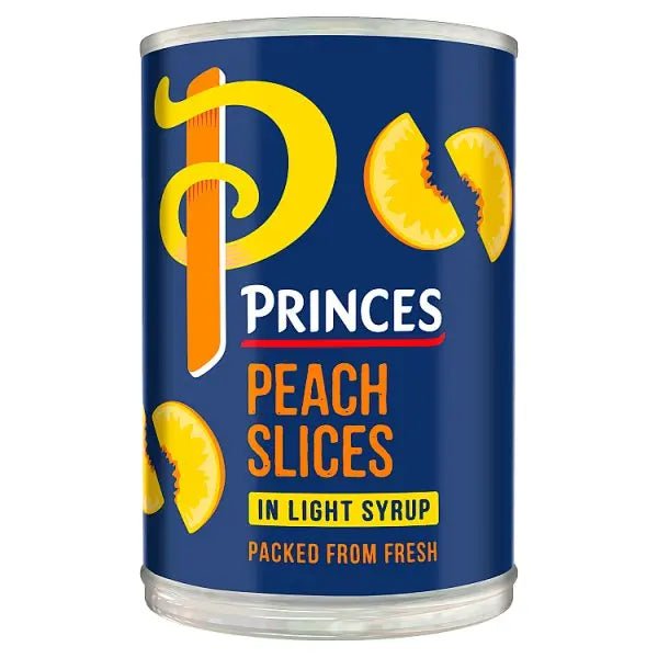 Princes Peach Slices in Light Syrup 410g (Case of 6)