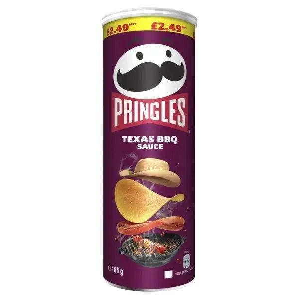 Pringles Texas BBQ Sauce Crisps 165g (Case of 6)