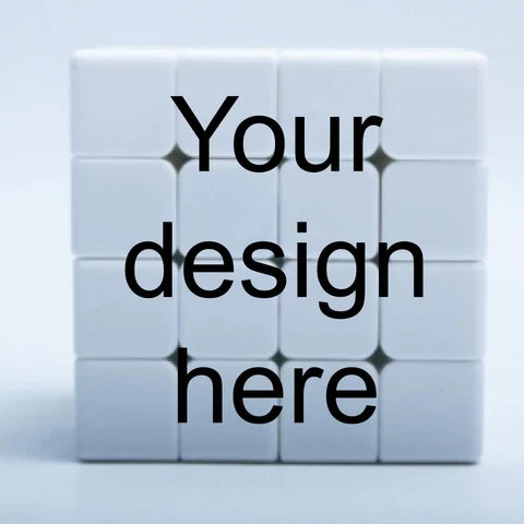Custom Printed 4×4 Speedcube — Fully Personalised UV Print