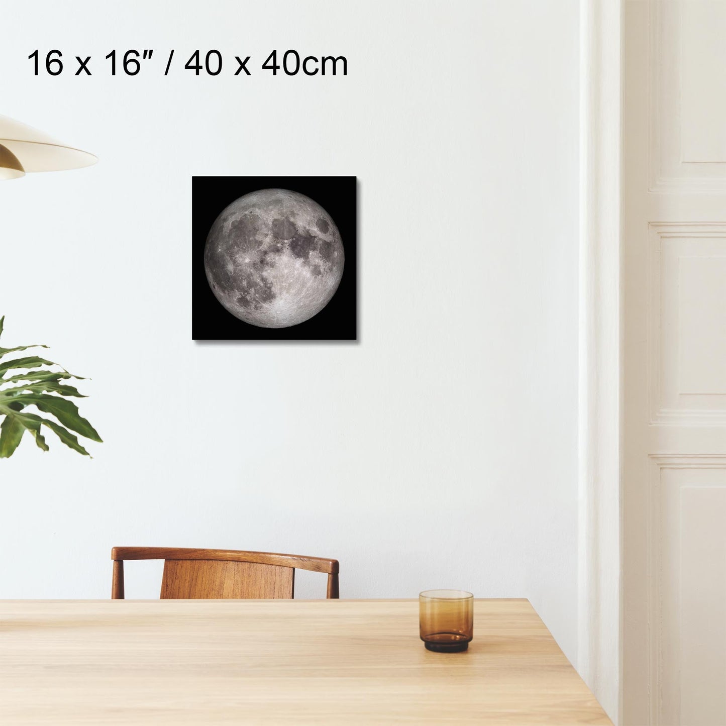 "The Moon" on Canvas, Framed Prints, Framed Canvas, Acrylic or Print-only