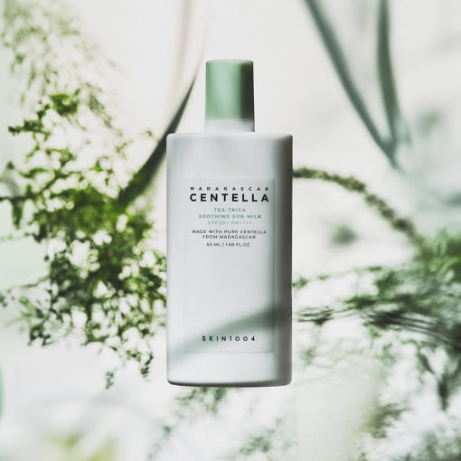 SKIN1004 MADAGASCAR CENTELLA TEA-TRICA SOOTHING SUN MILK SPF50+ PA++++ (50ml)