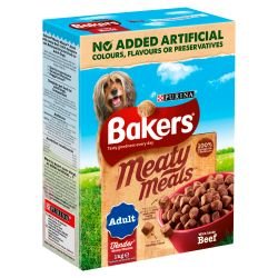 Purina Bakers Meaty Meals Beef