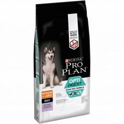 Purina PRO PLAN GRAIN FREE OPTIDIGEST Medium/Large Adult Dog Turkey 12kg
