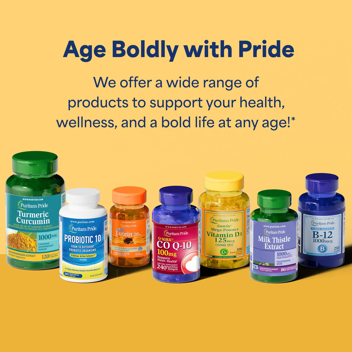 Puritan's Pride Ubiquinol CoQ10 100 mg – 120 Softgels for Heart Health & Energy