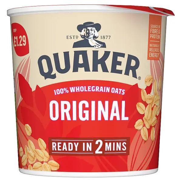 Quaker Oat So Simple Original Porridge Pot 45g (Case of 8)