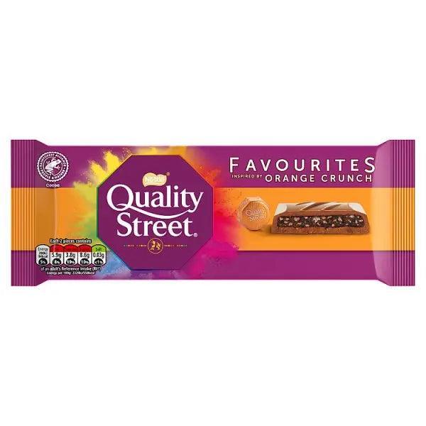 Quality Street Orange Crunch Chocolate Sharing Bar 84g (Case of 18)