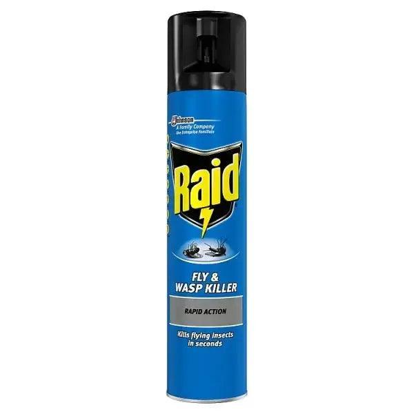 Raid Rapid Action Fly & Wasp Killer 300ml (case of 6)